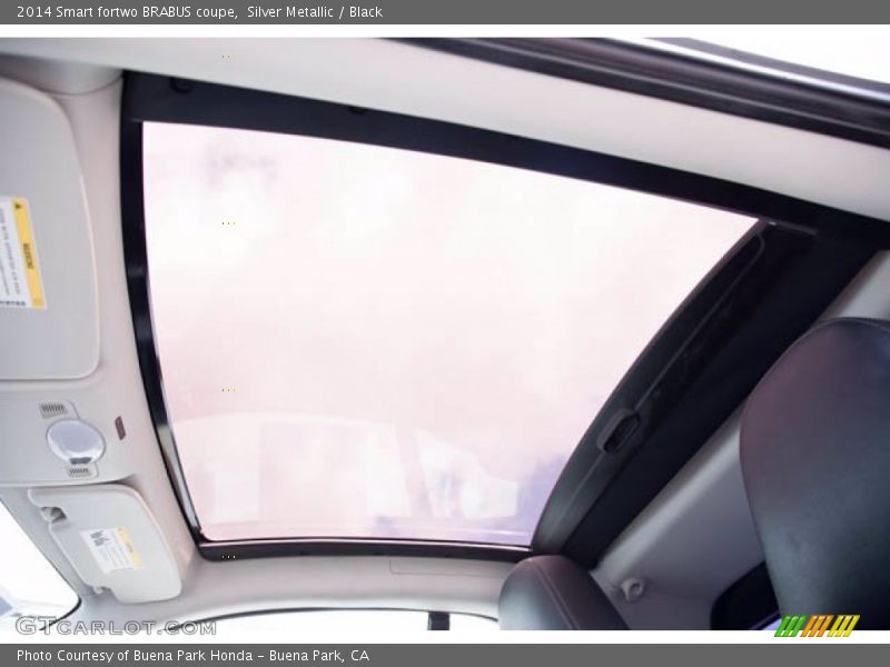 Sunroof of 2014 fortwo BRABUS coupe