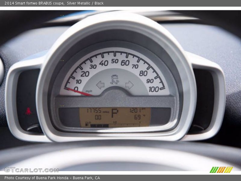  2014 fortwo BRABUS coupe BRABUS coupe Gauges