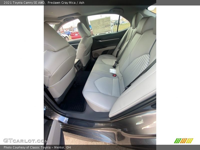 Predawn Gray Mica / Ash 2021 Toyota Camry SE AWD