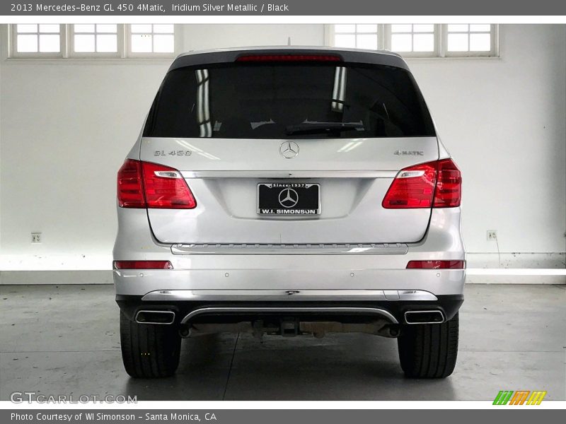 Iridium Silver Metallic / Black 2013 Mercedes-Benz GL 450 4Matic