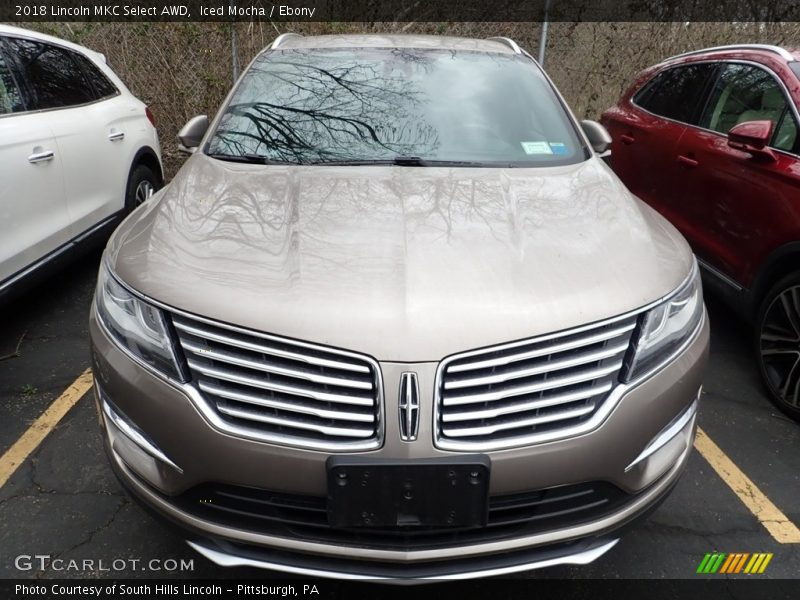 Iced Mocha / Ebony 2018 Lincoln MKC Select AWD