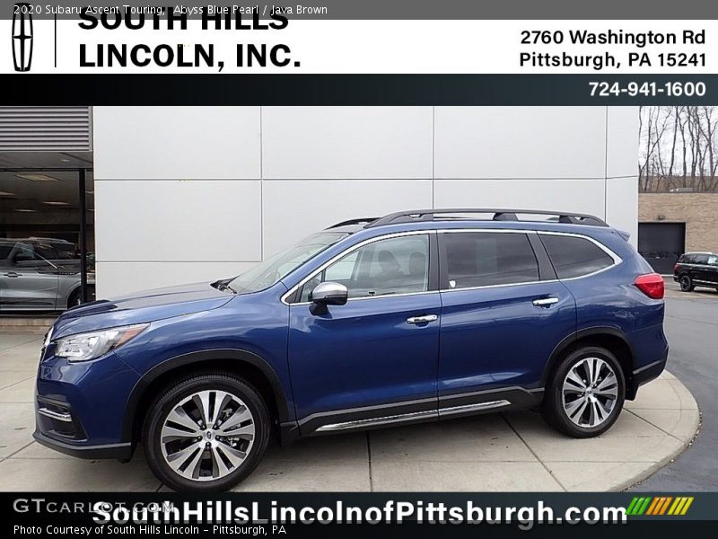 Abyss Blue Pearl / Java Brown 2020 Subaru Ascent Touring