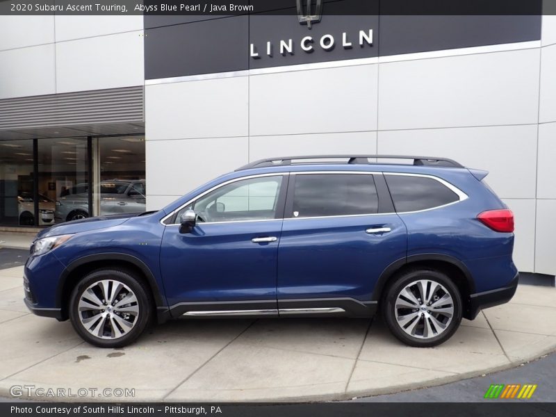 Abyss Blue Pearl / Java Brown 2020 Subaru Ascent Touring