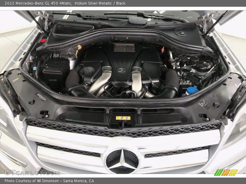 Iridium Silver Metallic / Black 2013 Mercedes-Benz GL 450 4Matic