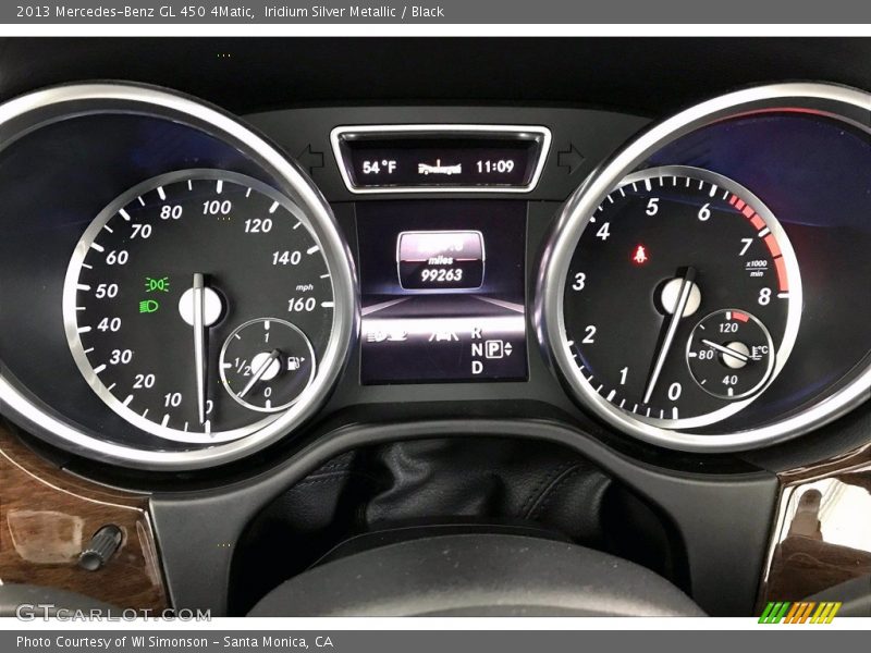 Iridium Silver Metallic / Black 2013 Mercedes-Benz GL 450 4Matic