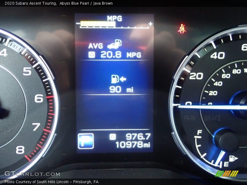 Abyss Blue Pearl / Java Brown 2020 Subaru Ascent Touring