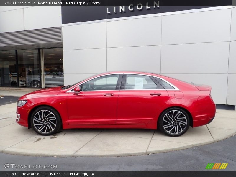  2020 MKZ Hybrid Reserve Red Carpet