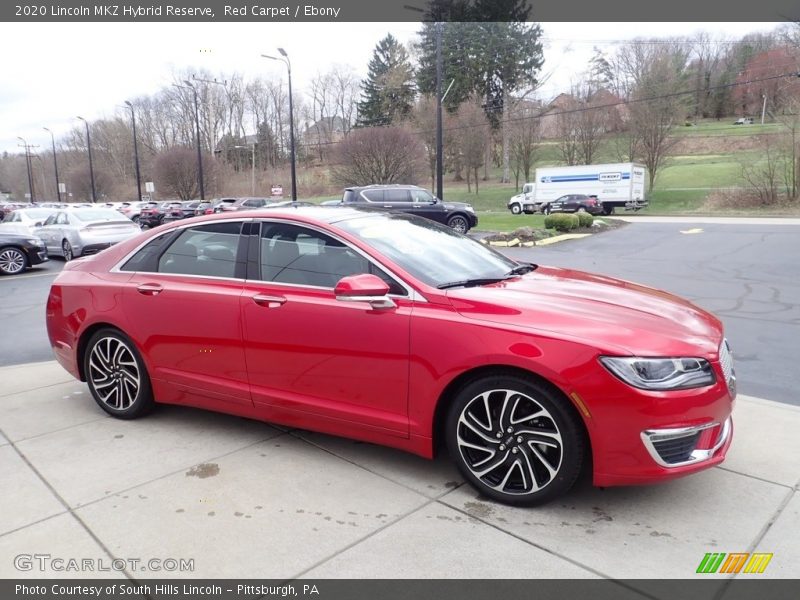 Red Carpet / Ebony 2020 Lincoln MKZ Hybrid Reserve