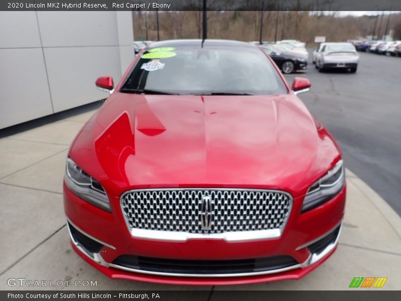 Red Carpet / Ebony 2020 Lincoln MKZ Hybrid Reserve