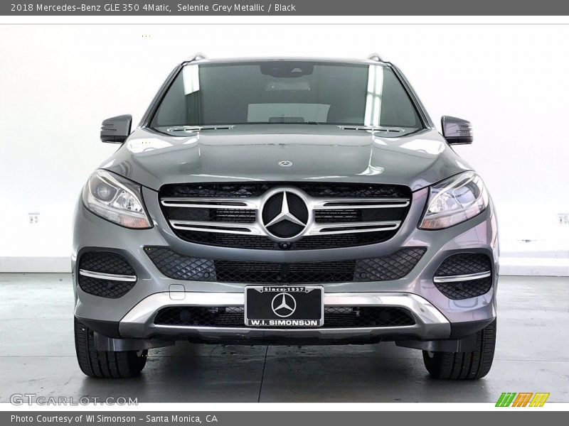 Selenite Grey Metallic / Black 2018 Mercedes-Benz GLE 350 4Matic