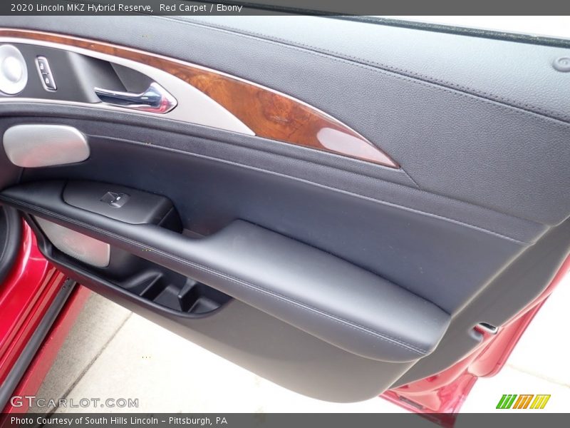 Door Panel of 2020 MKZ Hybrid Reserve