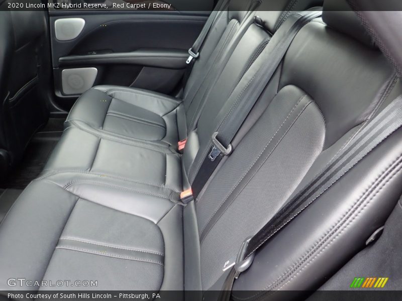 Rear Seat of 2020 MKZ Hybrid Reserve
