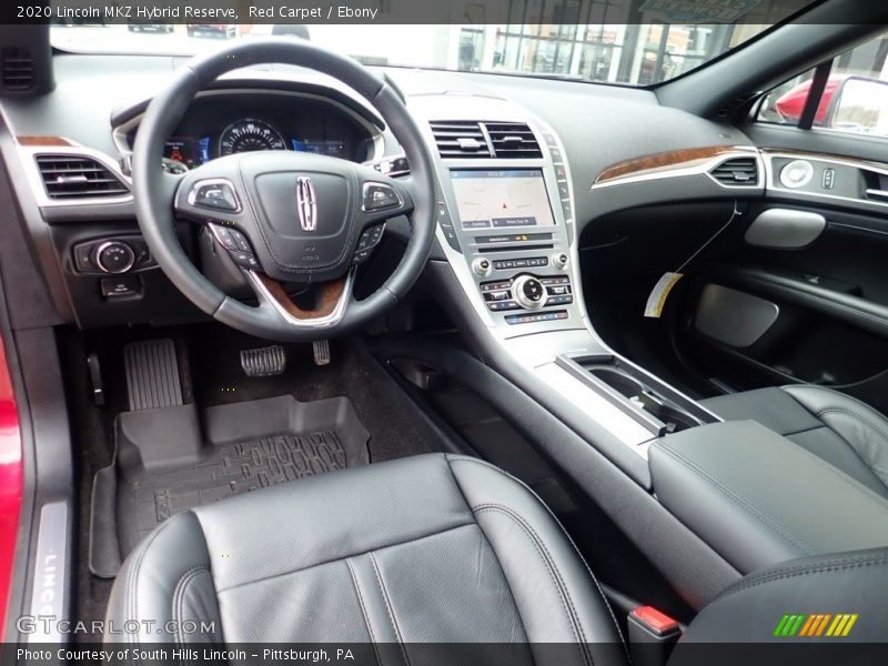  2020 MKZ Hybrid Reserve Ebony Interior