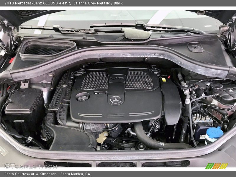 Selenite Grey Metallic / Black 2018 Mercedes-Benz GLE 350 4Matic