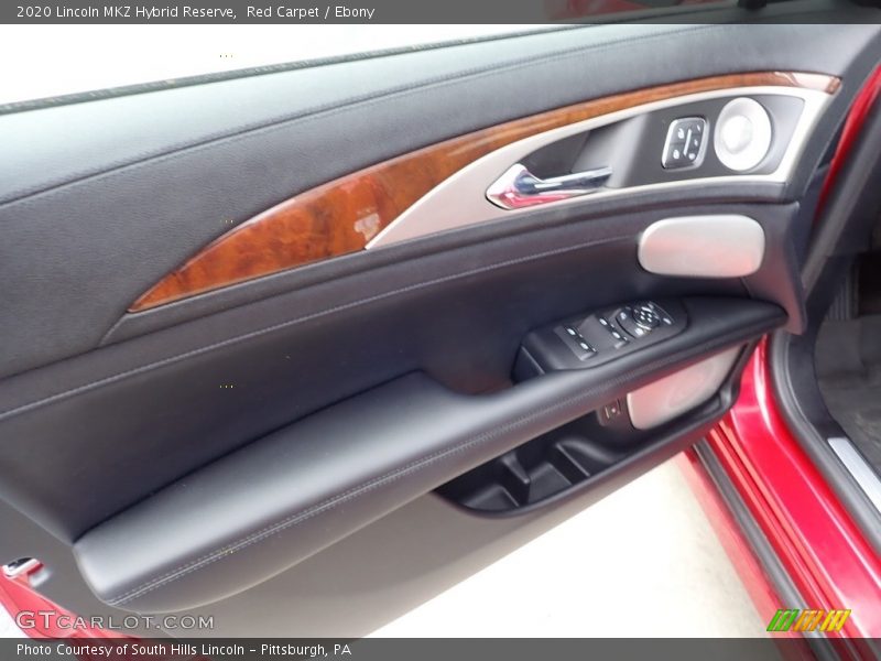 Door Panel of 2020 MKZ Hybrid Reserve