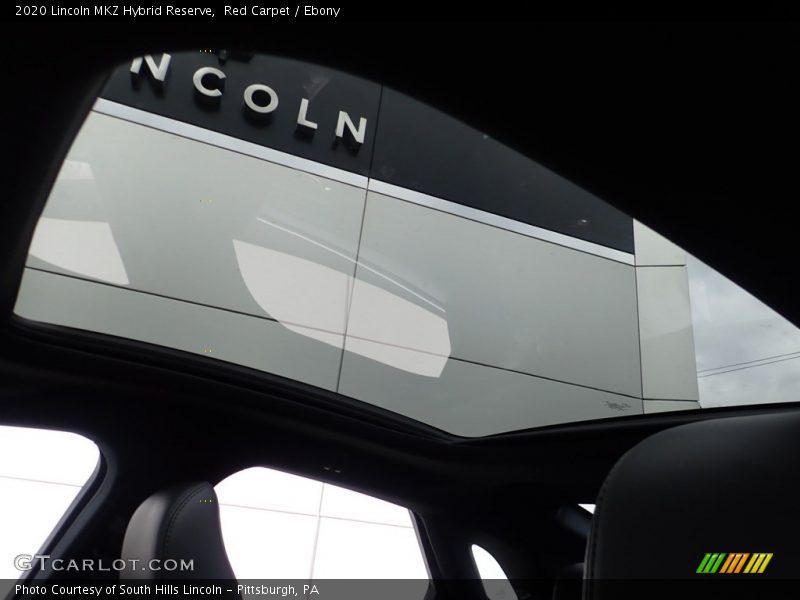 Red Carpet / Ebony 2020 Lincoln MKZ Hybrid Reserve