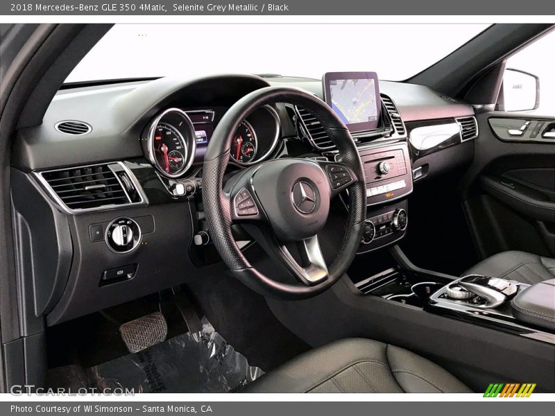 Selenite Grey Metallic / Black 2018 Mercedes-Benz GLE 350 4Matic