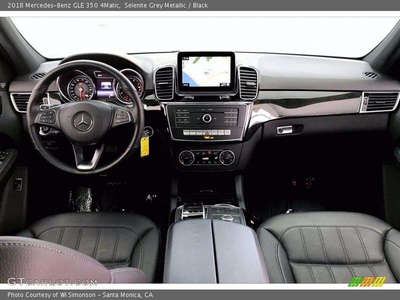 Selenite Grey Metallic / Black 2018 Mercedes-Benz GLE 350 4Matic