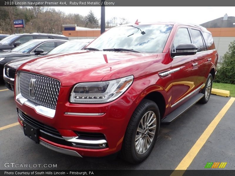 Ruby Red Metallic / Ebony 2018 Lincoln Navigator Premier 4x4