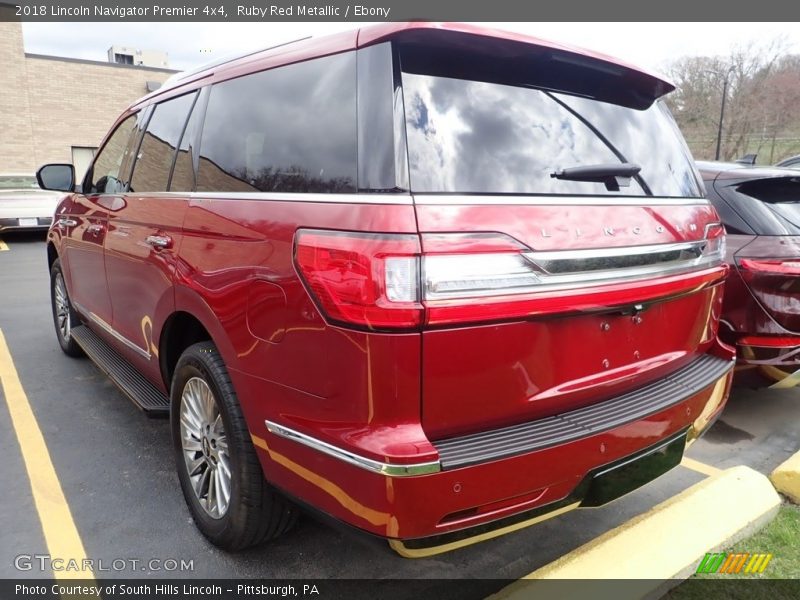 Ruby Red Metallic / Ebony 2018 Lincoln Navigator Premier 4x4