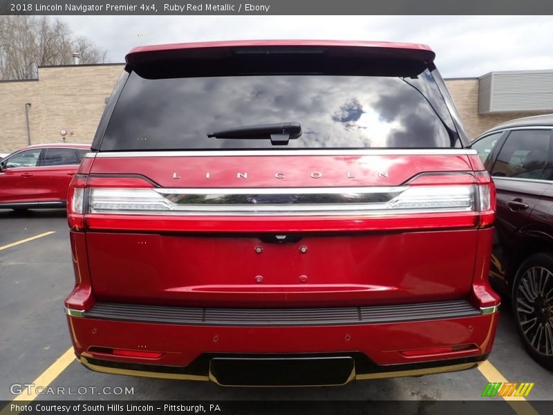 Ruby Red Metallic / Ebony 2018 Lincoln Navigator Premier 4x4