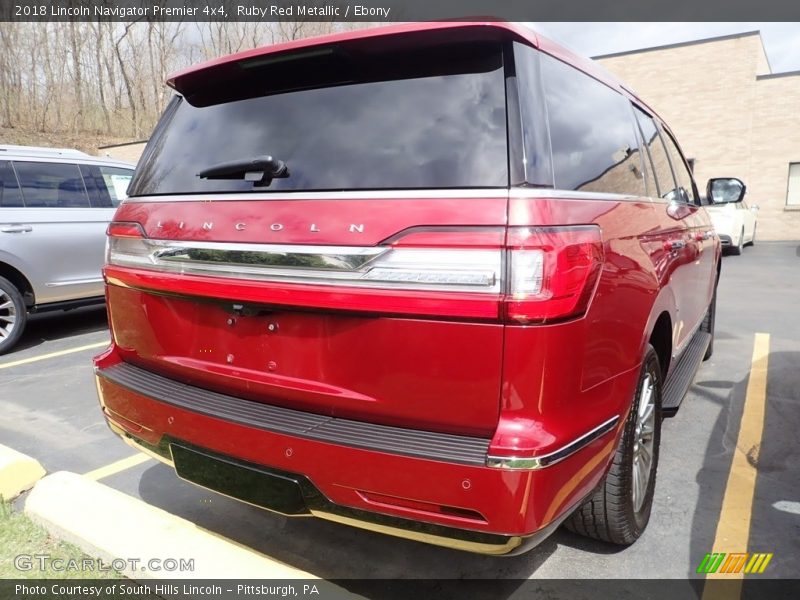 Ruby Red Metallic / Ebony 2018 Lincoln Navigator Premier 4x4