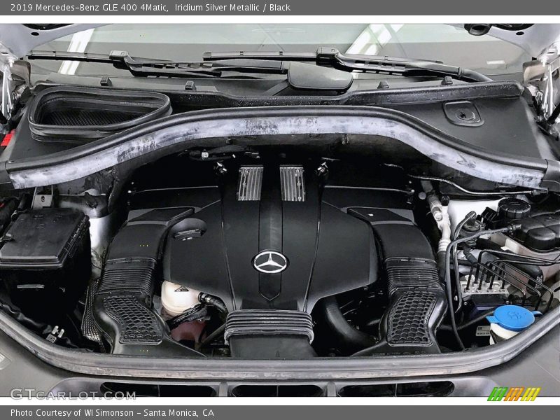 Iridium Silver Metallic / Black 2019 Mercedes-Benz GLE 400 4Matic