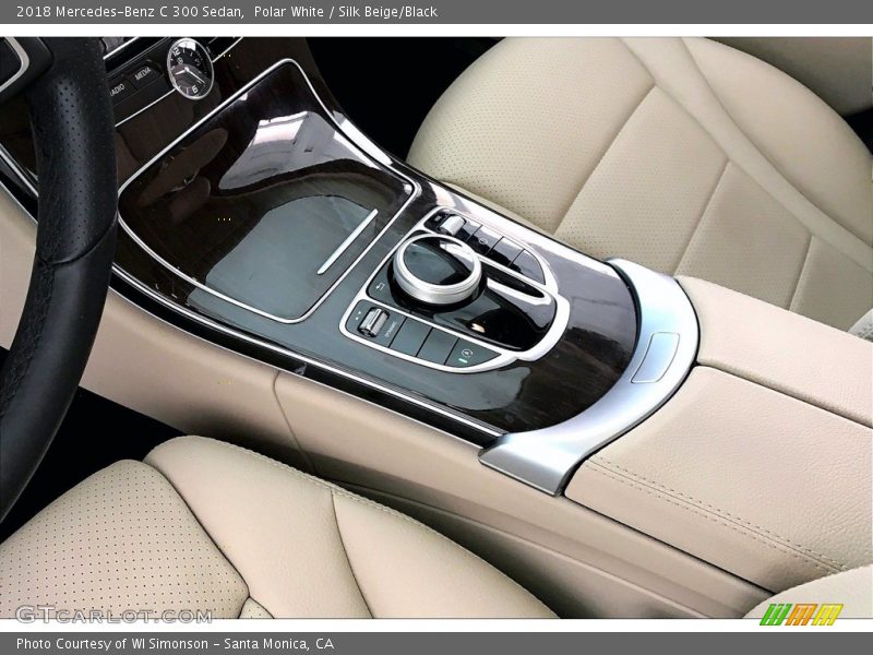 Polar White / Silk Beige/Black 2018 Mercedes-Benz C 300 Sedan