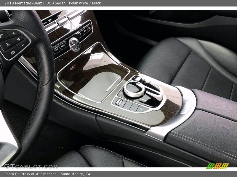 Polar White / Black 2018 Mercedes-Benz C 300 Sedan