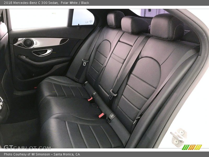 Polar White / Black 2018 Mercedes-Benz C 300 Sedan