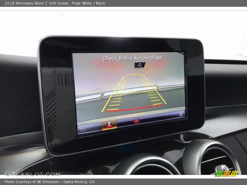 Polar White / Black 2018 Mercedes-Benz C 300 Sedan