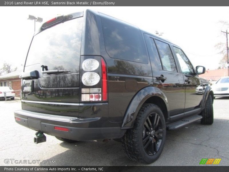 Santorini Black Metallic / Ebony/Ebony 2016 Land Rover LR4 HSE