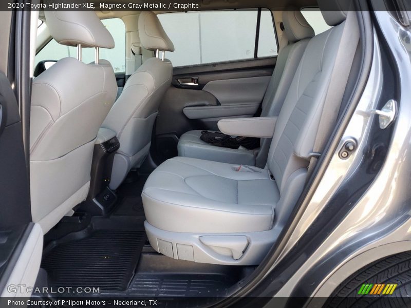 Rear Seat of 2020 Highlander XLE
