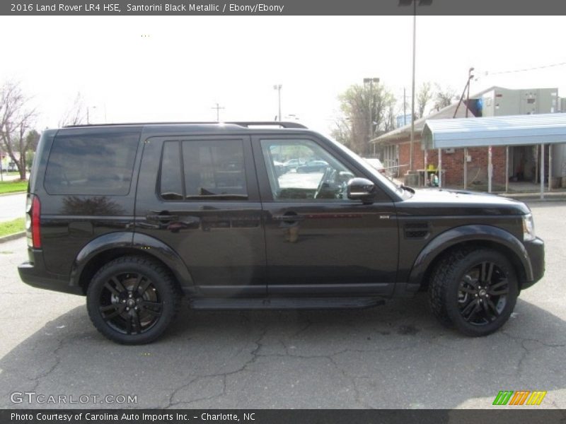 Santorini Black Metallic / Ebony/Ebony 2016 Land Rover LR4 HSE