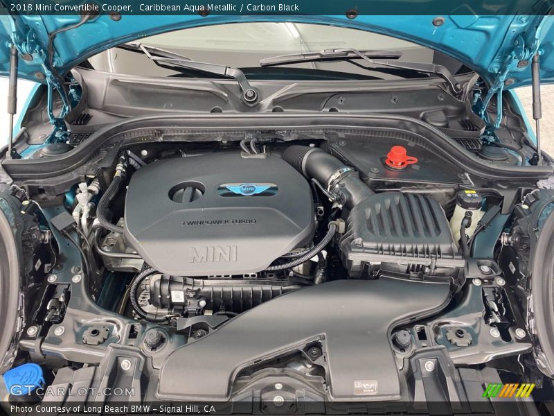  2018 Convertible Cooper Engine - 1.5 Liter TwinPower Turbocharged DOHC 12-Valve VVT 3 Cylinder