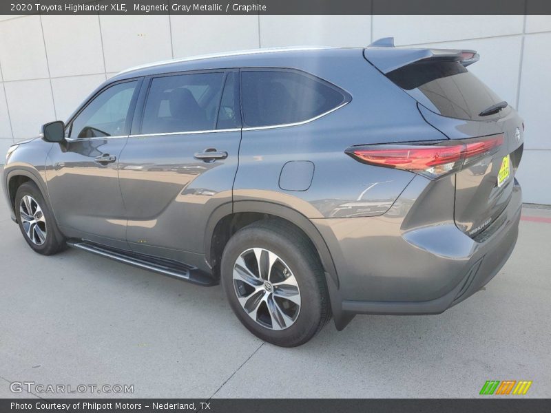 Magnetic Gray Metallic / Graphite 2020 Toyota Highlander XLE
