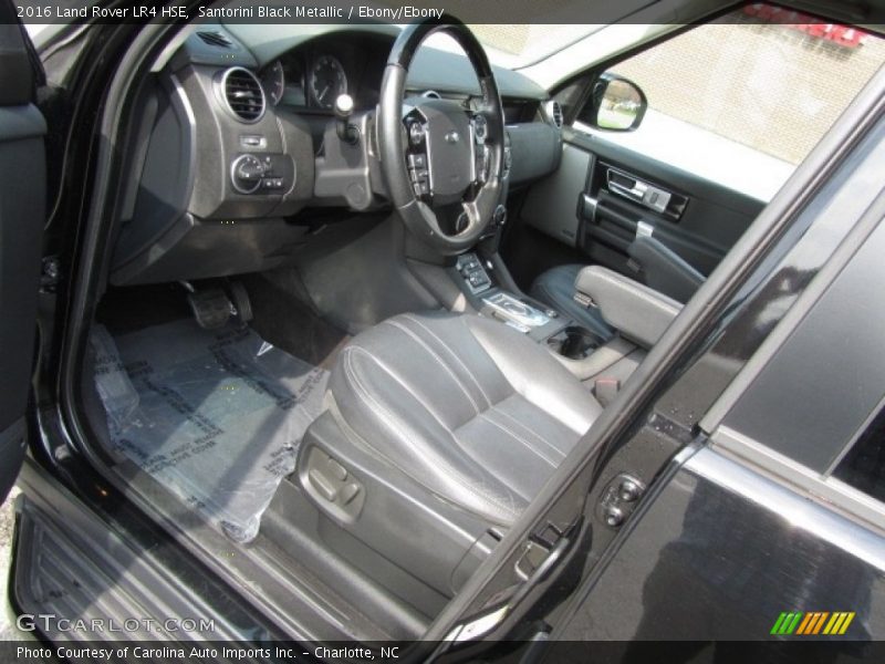 Santorini Black Metallic / Ebony/Ebony 2016 Land Rover LR4 HSE