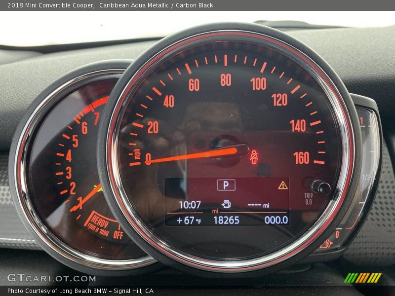  2018 Convertible Cooper Cooper Gauges