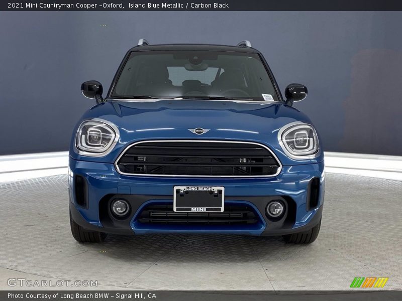 Island Blue Metallic / Carbon Black 2021 Mini Countryman Cooper -Oxford