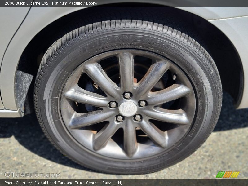 Platinum Metallic / Ebony 2006 Buick Lucerne CXS