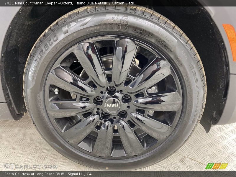 Island Blue Metallic / Carbon Black 2021 Mini Countryman Cooper -Oxford