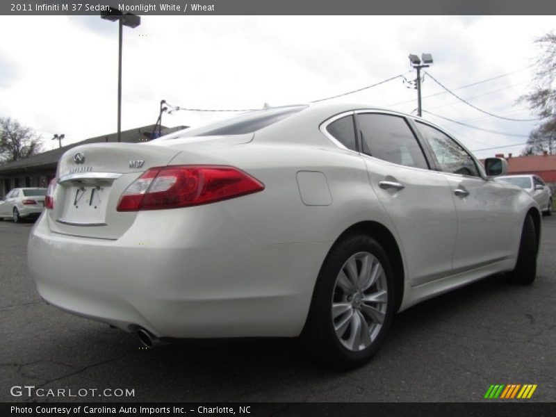 Moonlight White / Wheat 2011 Infiniti M 37 Sedan