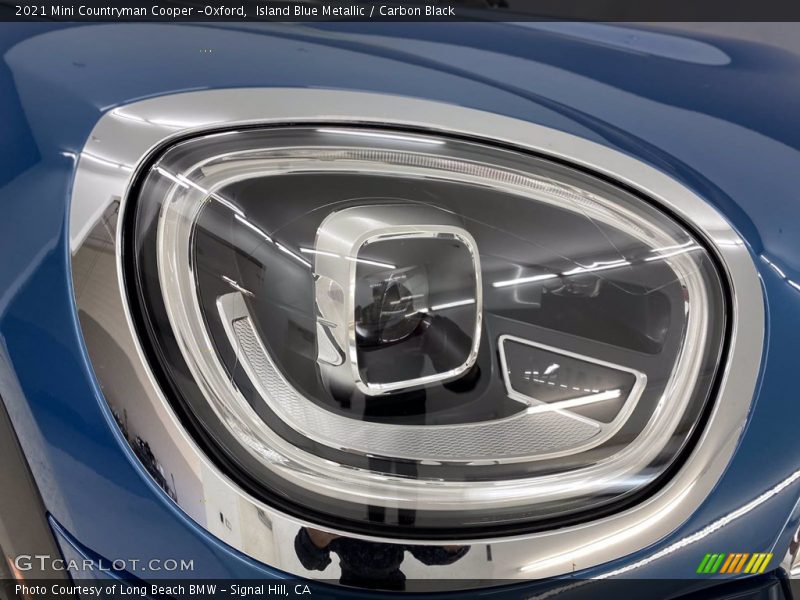 Island Blue Metallic / Carbon Black 2021 Mini Countryman Cooper -Oxford