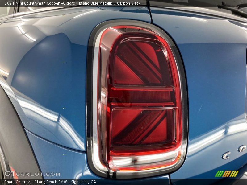 Island Blue Metallic / Carbon Black 2021 Mini Countryman Cooper -Oxford