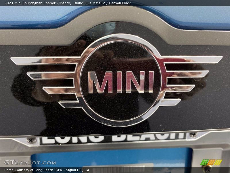 Island Blue Metallic / Carbon Black 2021 Mini Countryman Cooper -Oxford