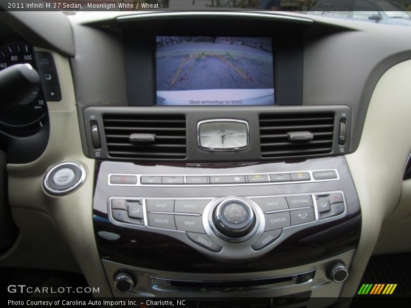 Moonlight White / Wheat 2011 Infiniti M 37 Sedan
