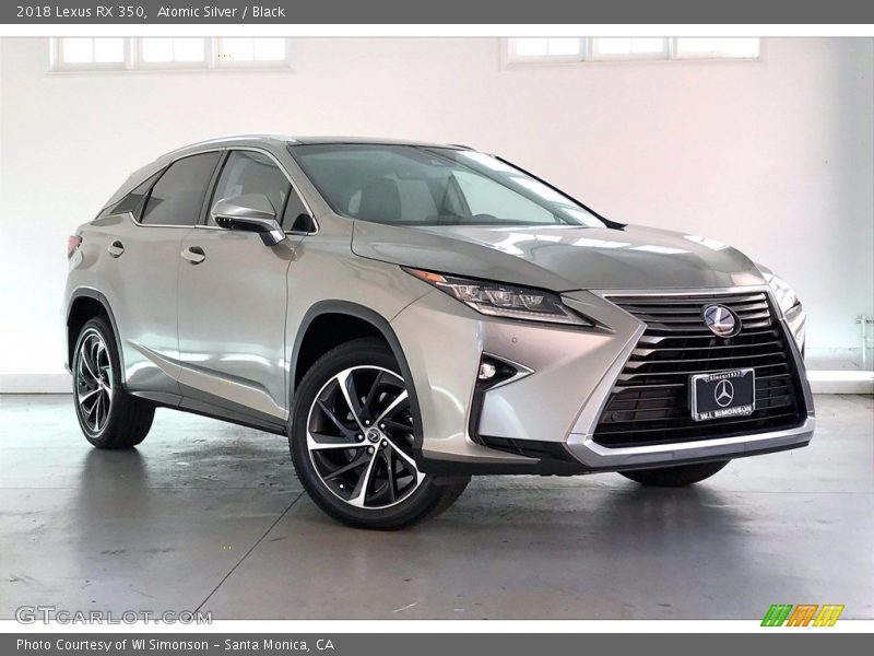 Front 3/4 View of 2018 RX 350