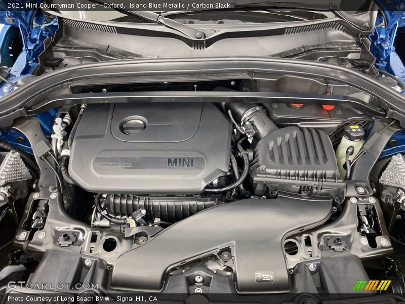 Island Blue Metallic / Carbon Black 2021 Mini Countryman Cooper -Oxford