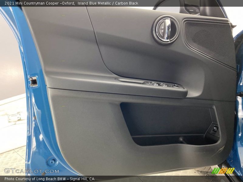 Island Blue Metallic / Carbon Black 2021 Mini Countryman Cooper -Oxford
