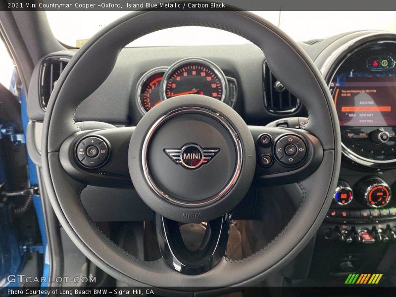 Island Blue Metallic / Carbon Black 2021 Mini Countryman Cooper -Oxford